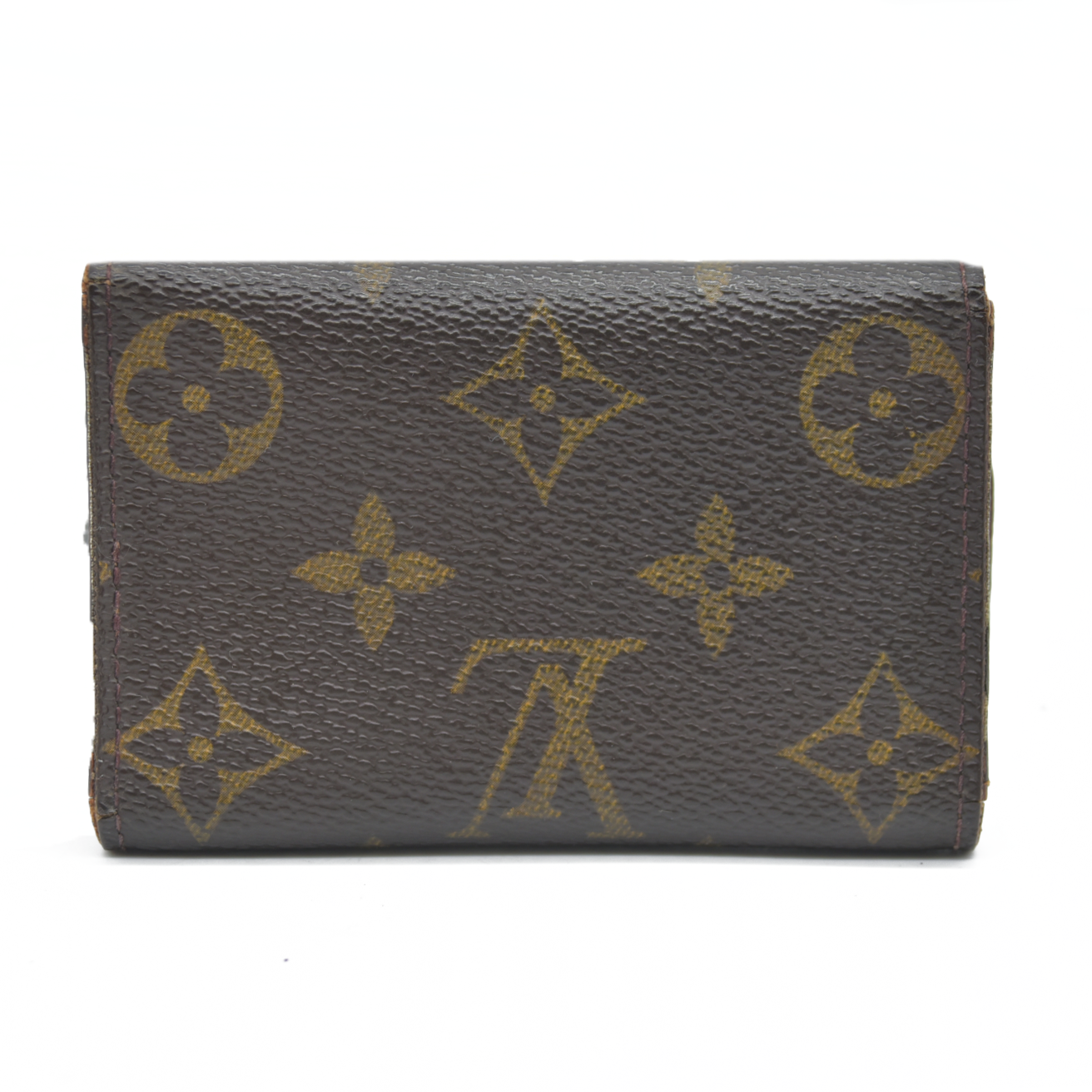 $345 Louis Vuitton Monogram Multicles 6 Ring Key Case Brown CT0050