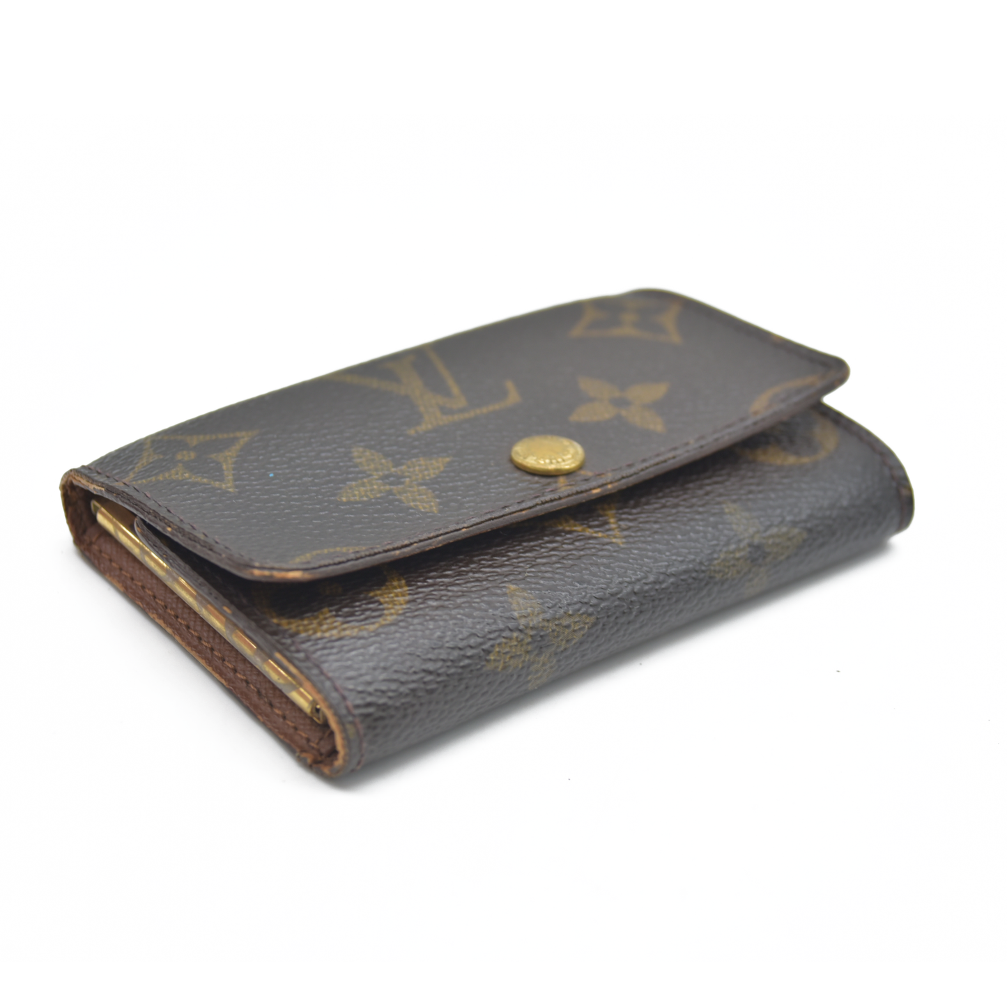 $345 Louis Vuitton Monogram Multicles 6 Ring Key Case Brown CT0050