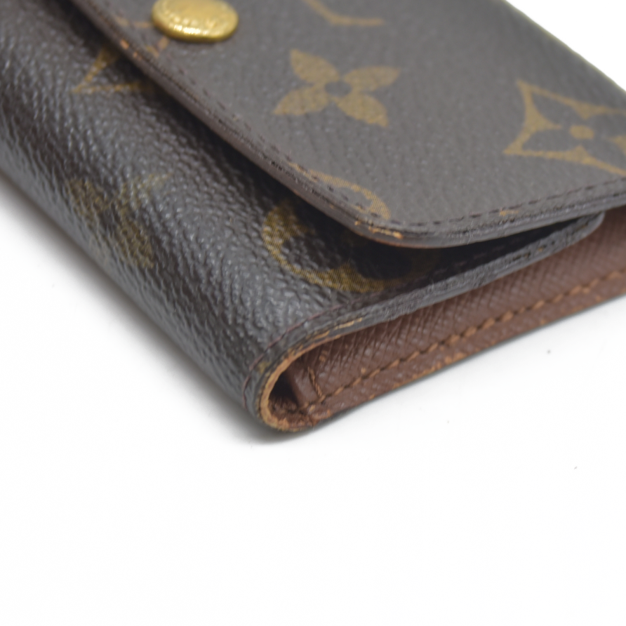 $345 Louis Vuitton Monogram Multicles 6 Ring Key Case Brown CT0050