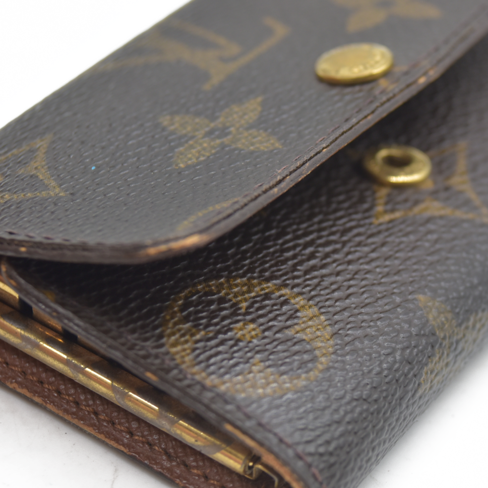 $345 Louis Vuitton Monogram Multicles 6 Ring Key Case Brown CT0050