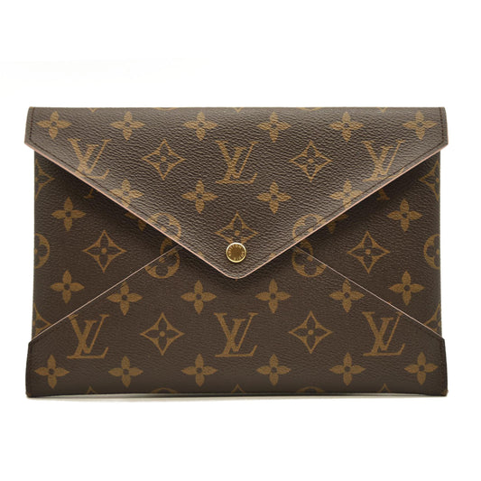 LOUIS VUITTON Monogram Large Kirigami Pochette Insert Rose Ballerine SP3147