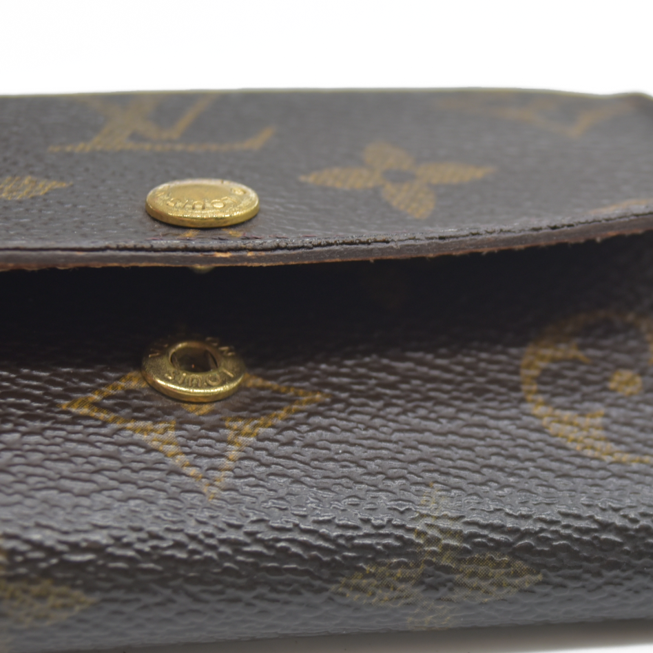 $345 Louis Vuitton Monogram Multicles 6 Ring Key Case Brown CT0050