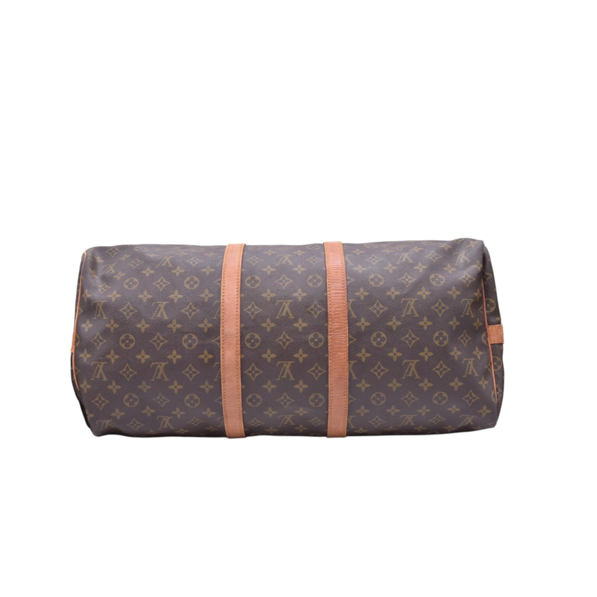 $2200 LOUIS VUITTON Monogram Keepall Bandouliere 55 Duffel Bag SD954 CONSIGNMENT 10021419