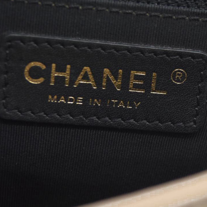 $4700 Chanel Mademoiselle Vintage Flap Bag Black Beige BiColor Turn Lock CC Chain Crossbody