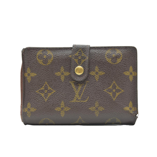 $750 Louis Vuitton Kisslock French Wallet MI0012