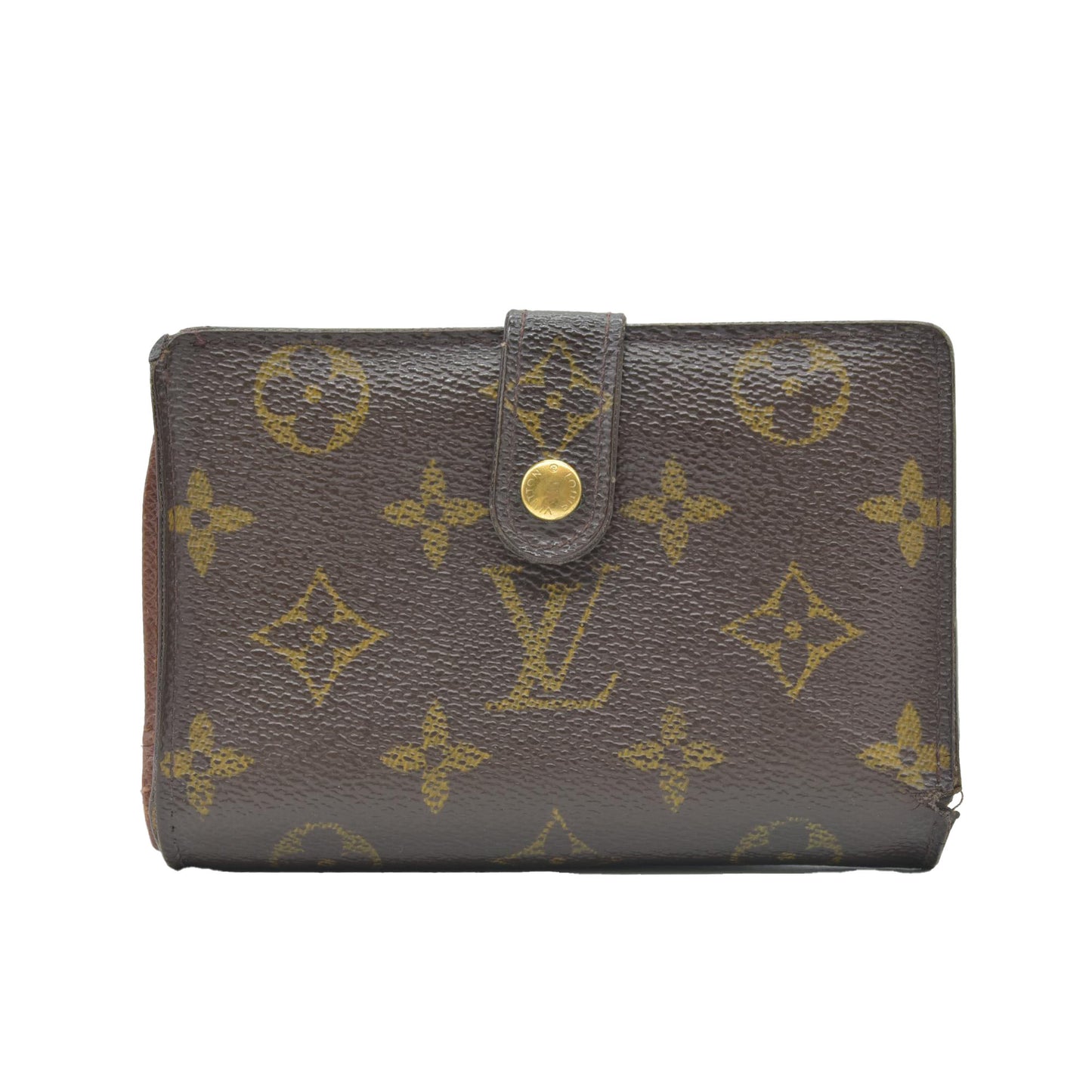 $750 2003 Louis Vuitton Kisslock French Wallet MI0013