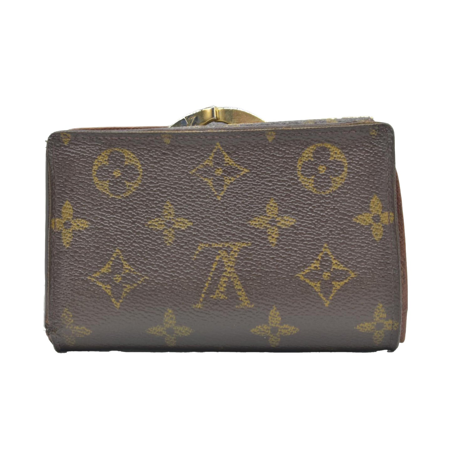 $750 2003 Louis Vuitton Kisslock French Wallet MI0013