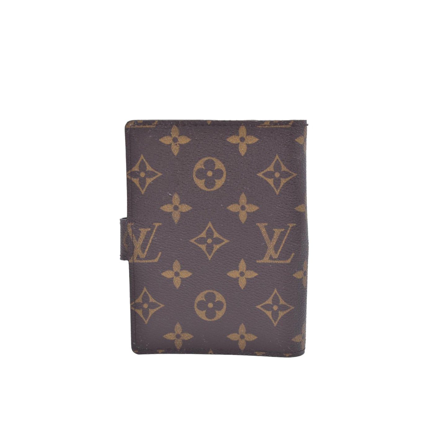 $650 2005 LOUIS VUITTON Monogram Agenda Koala PM Silver CA0065