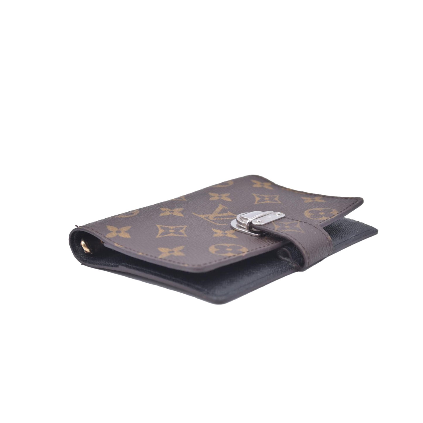 $650 2005 LOUIS VUITTON Monogram Agenda Koala PM Silver CA0065