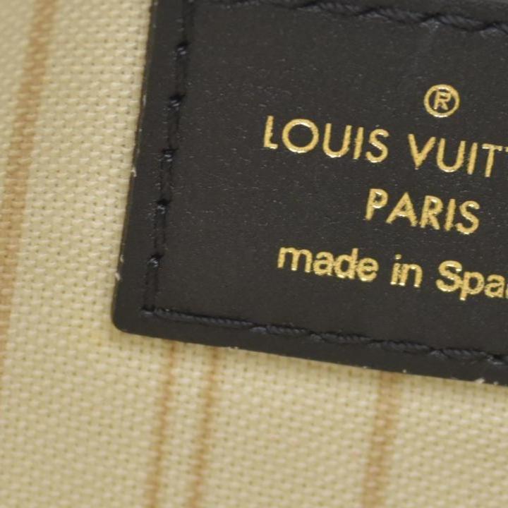 $600 2019 Louis Vuitton Monogram Giant Jungle Neverfull MM GM Pochette Black GI2139