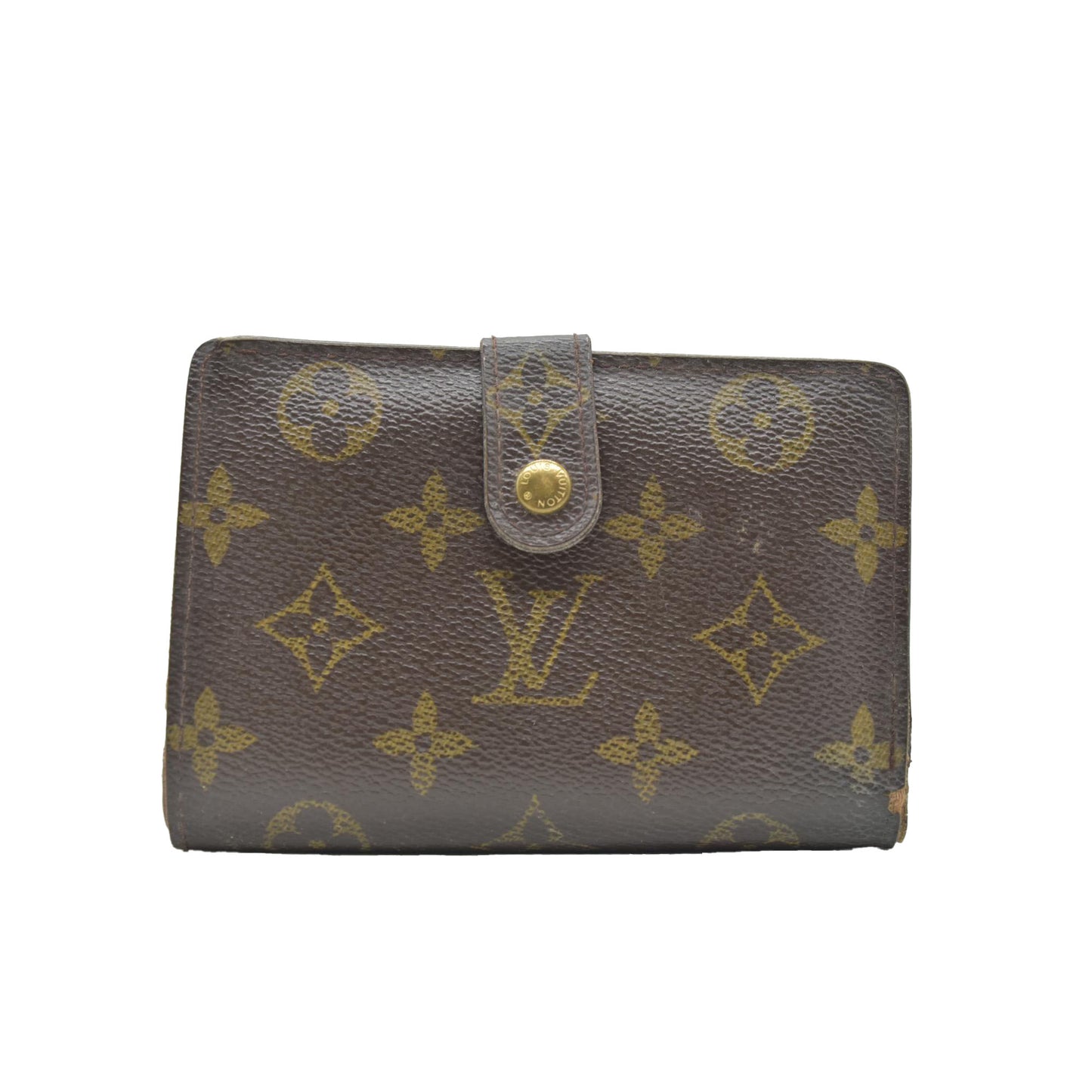 $750 2003 Louis Vuitton Kisslock French Wallet MI0013