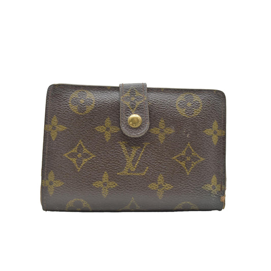 $750 2003 Louis Vuitton Kisslock French Wallet MI0013
