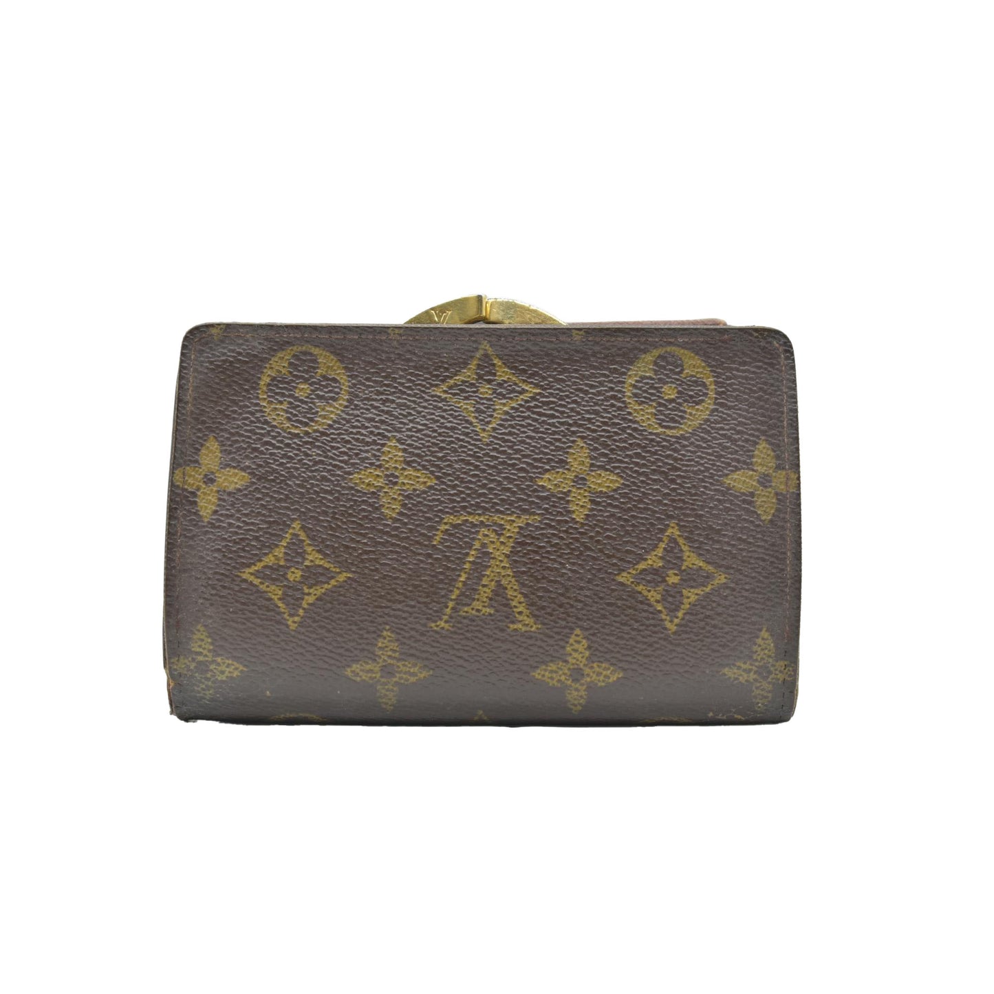 $750 2003 Louis Vuitton Kisslock French Wallet MI0013