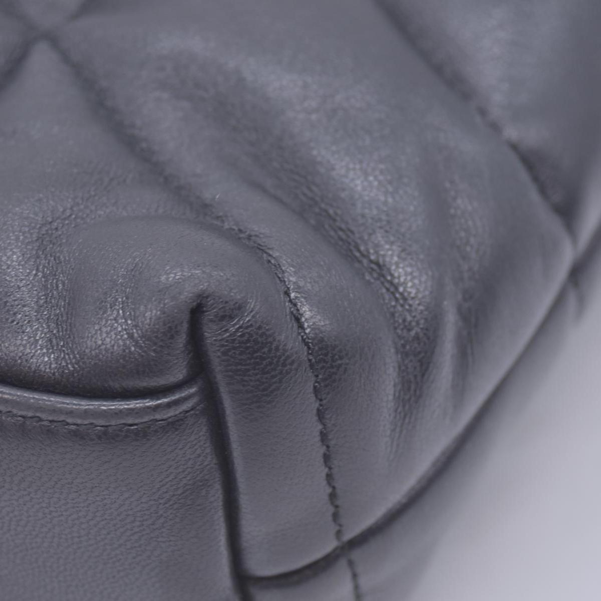 $2490 2022 Saint Laurent Lambskin Quilted Toy Loulou Puffer Monogram Chain Satchel Black