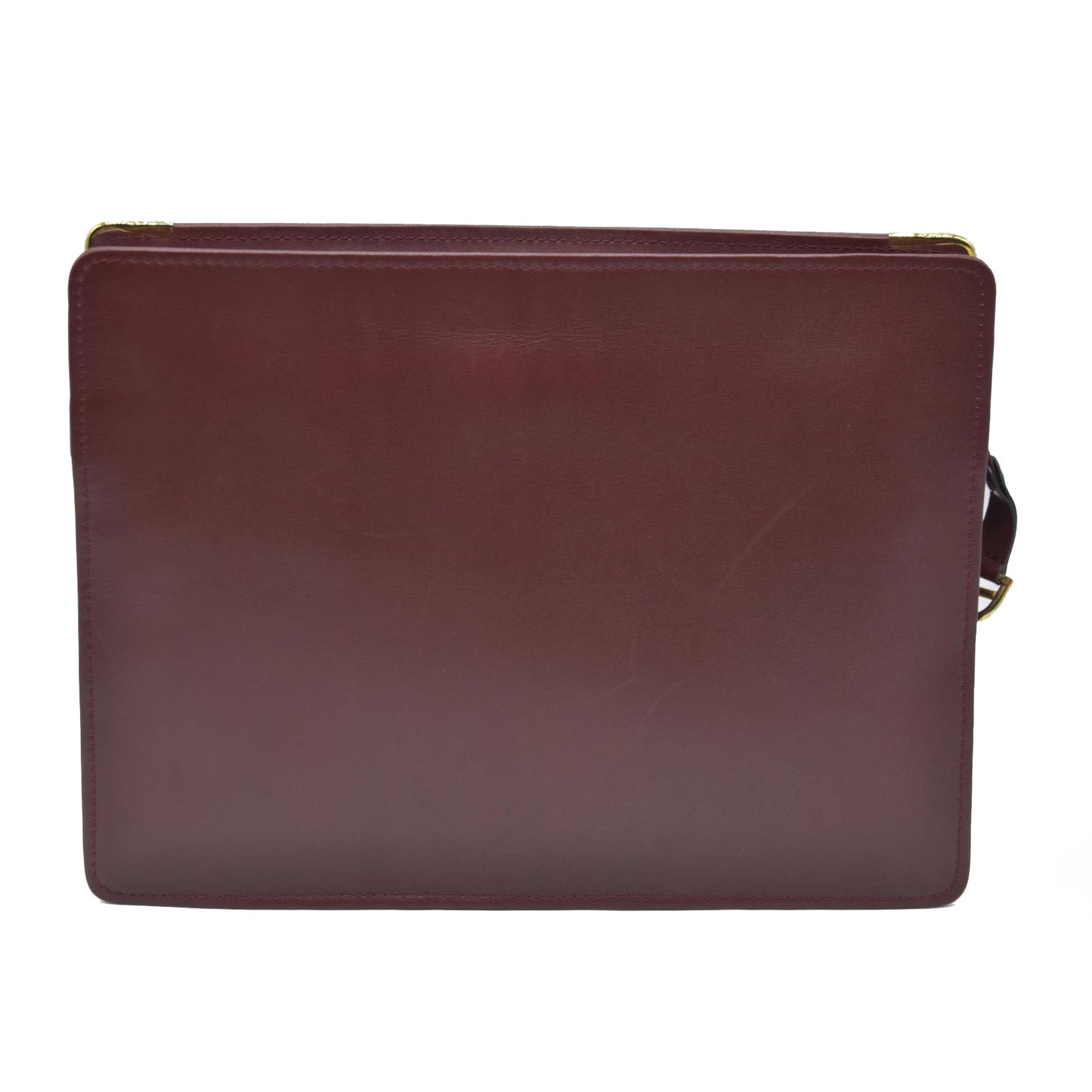 Cartier Must de Cartier Leather Clutch Bag