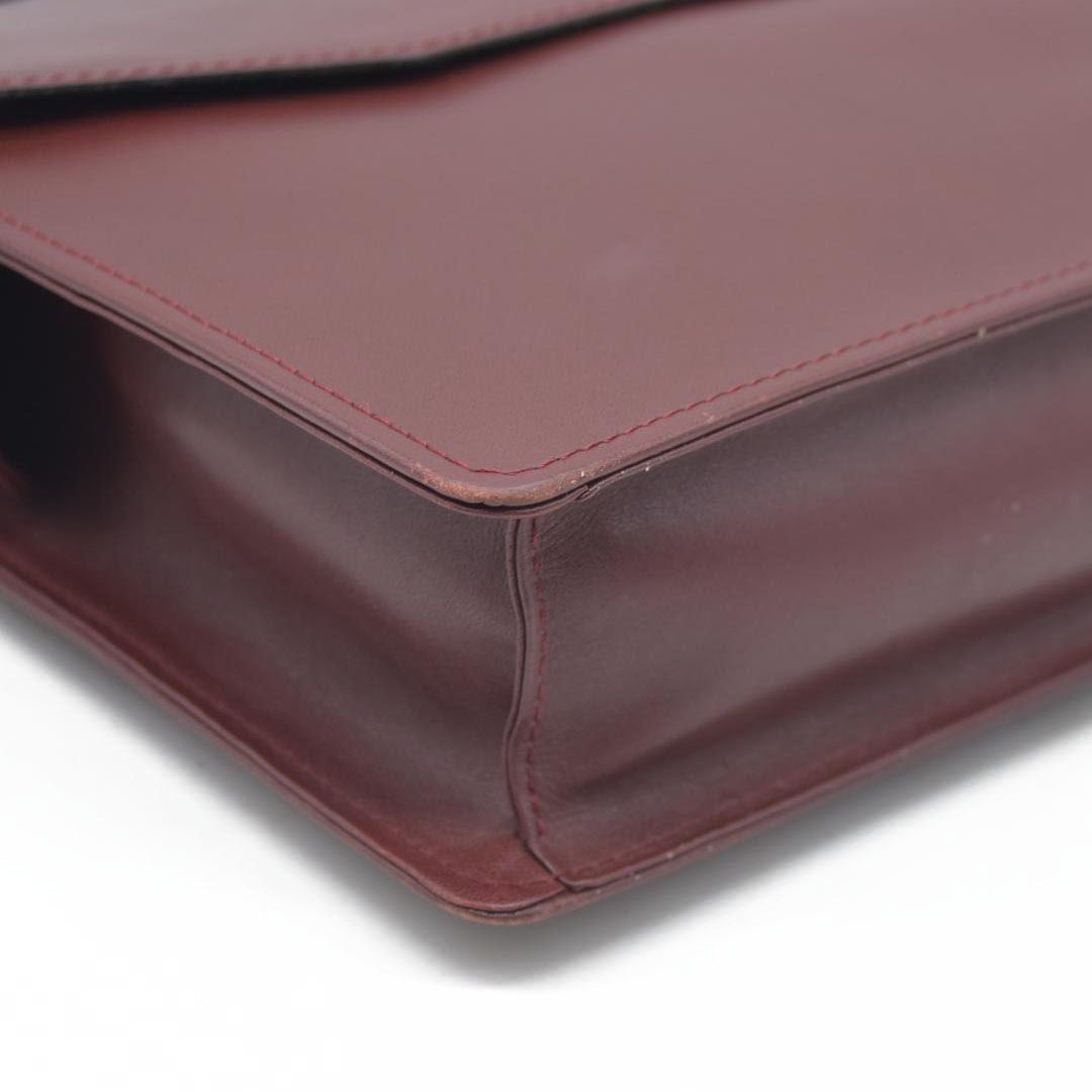 Cartier Must de Cartier Leather Clutch Bag