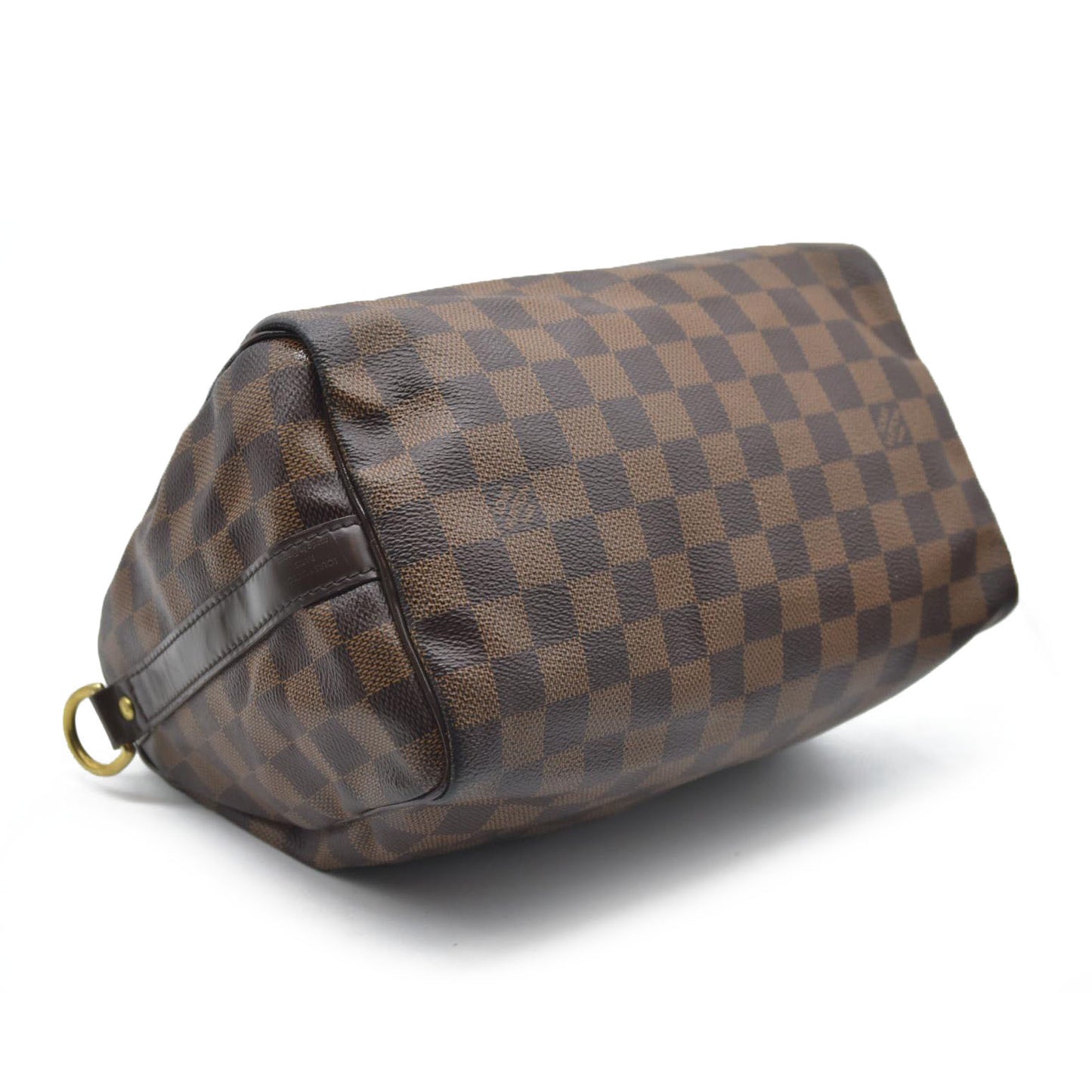 $1940 Louis Vuitton Damier Ebene Speedy Bandouliere 25 CT0138