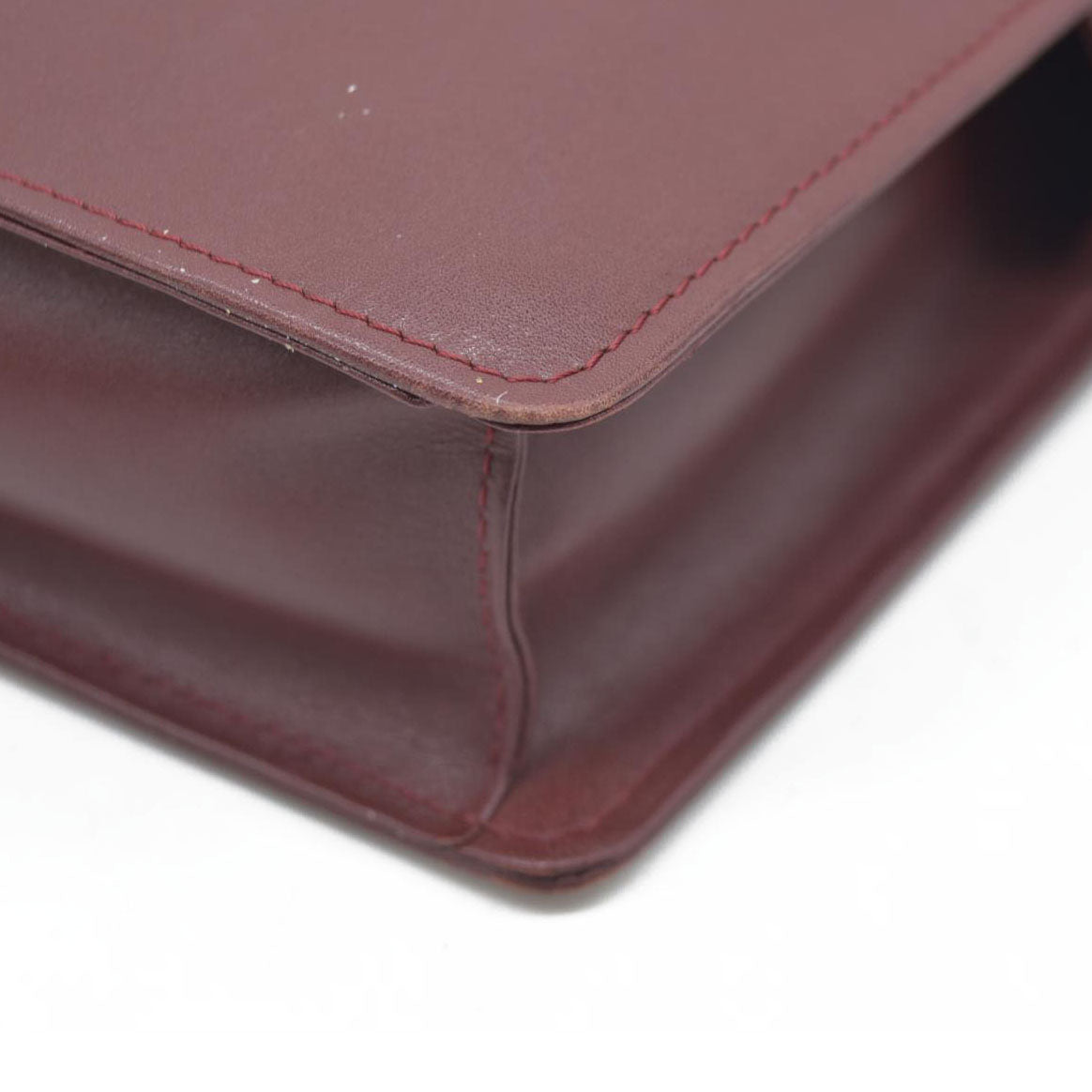 Cartier Must de Cartier Leather Clutch Bag