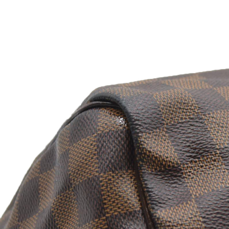 $1940 Louis Vuitton Damier Ebene Speedy Bandouliere 25 CT0138
