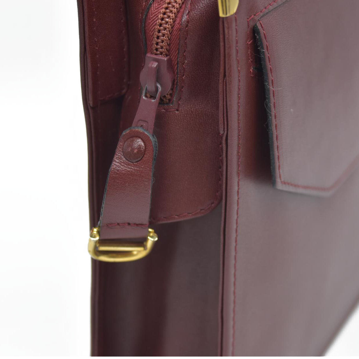 Cartier Must de Cartier Leather Clutch Bag