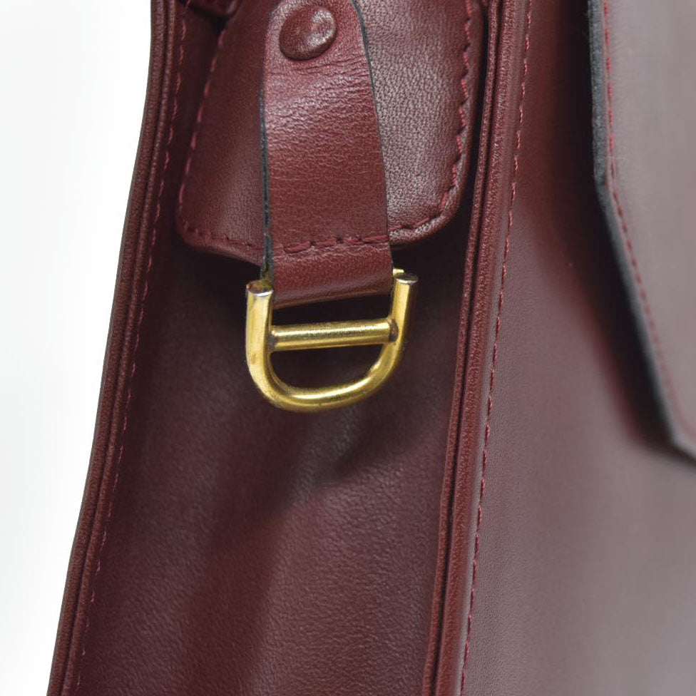 Cartier Must de Cartier Leather Clutch Bag