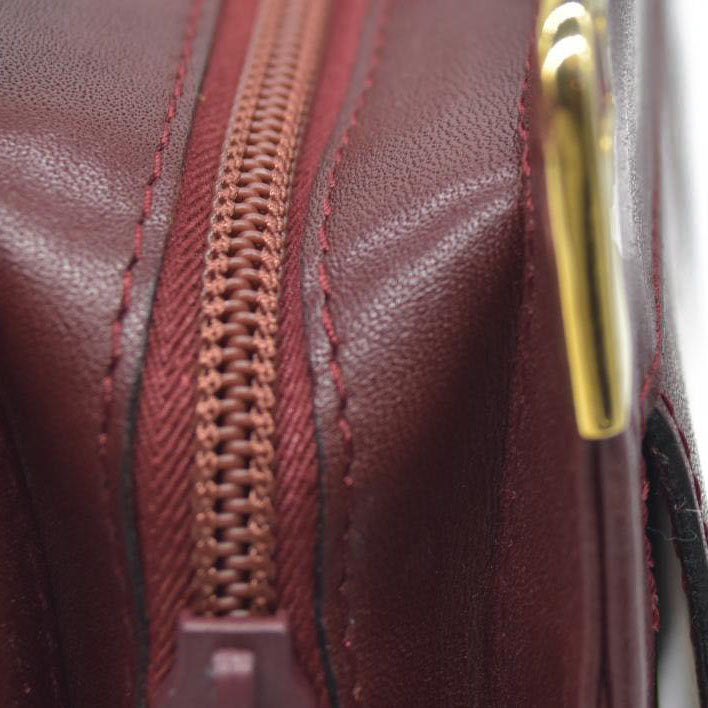 Cartier Must de Cartier Leather Clutch Bag