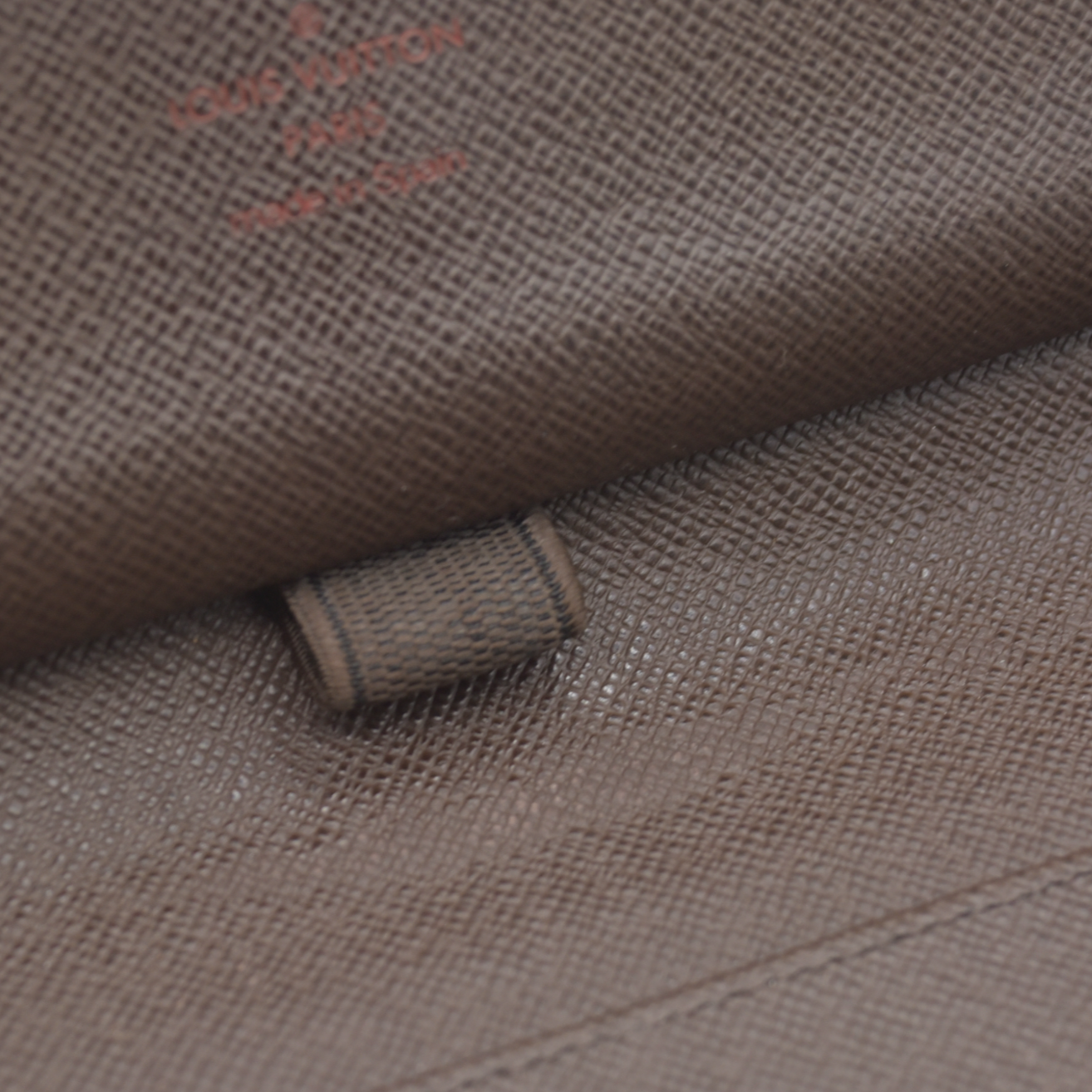 $1060 Louis Vuitton Damier Zippy Zip Around Organizer Long Wallet Brown CA4102