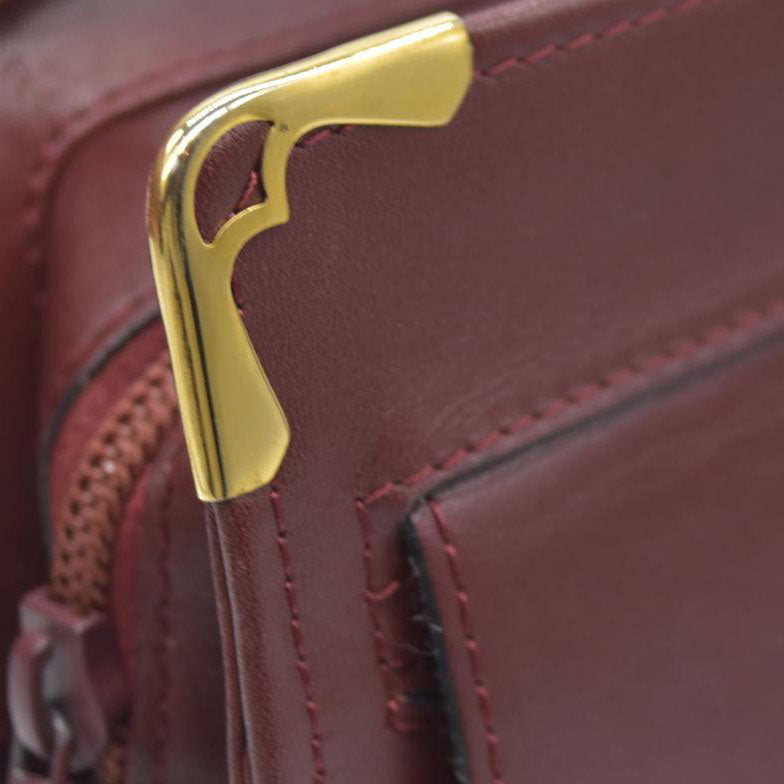 Cartier Must de Cartier Leather Clutch Bag