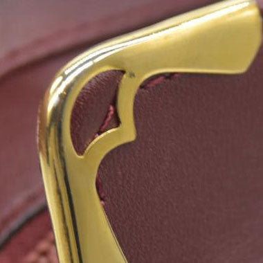 Cartier Must de Cartier Leather Clutch Bag