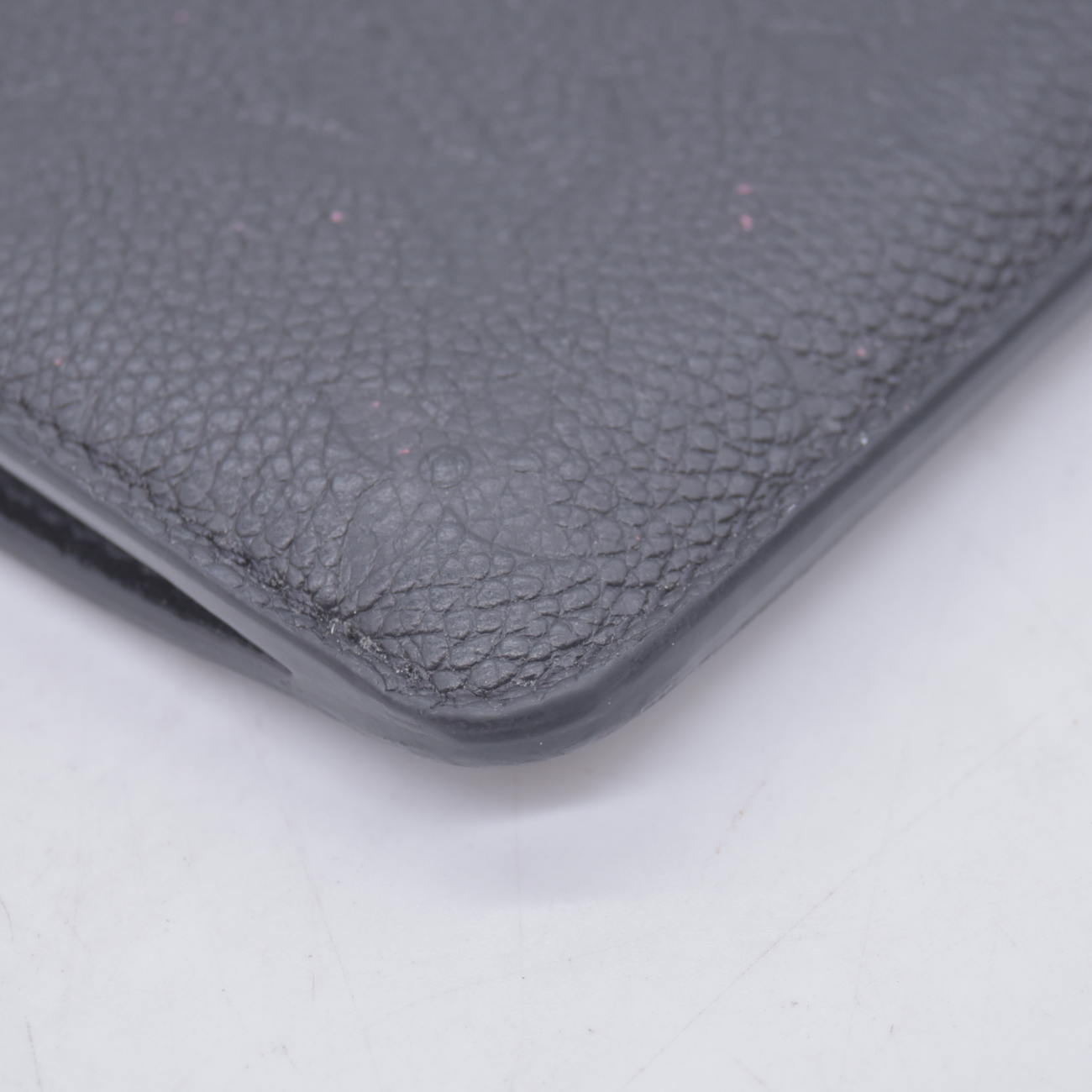 $590 RFID Louis Vuitton Monogram Empreinte Romy Leather Card Holder