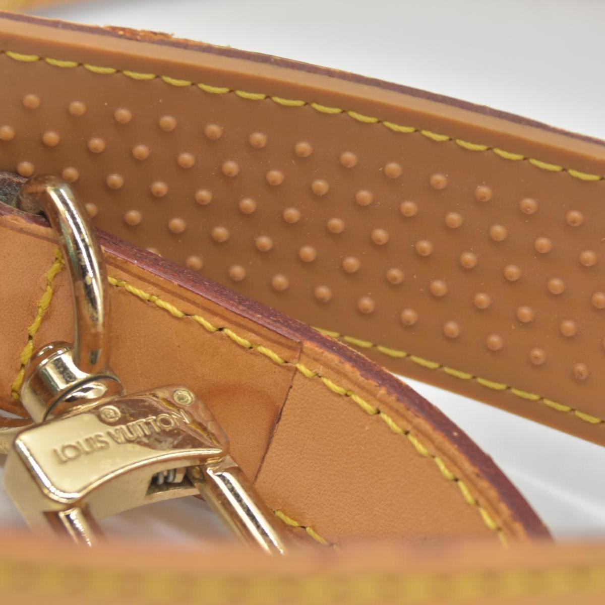 Louis Vuitton LV Shoulder Strap Brown Leather