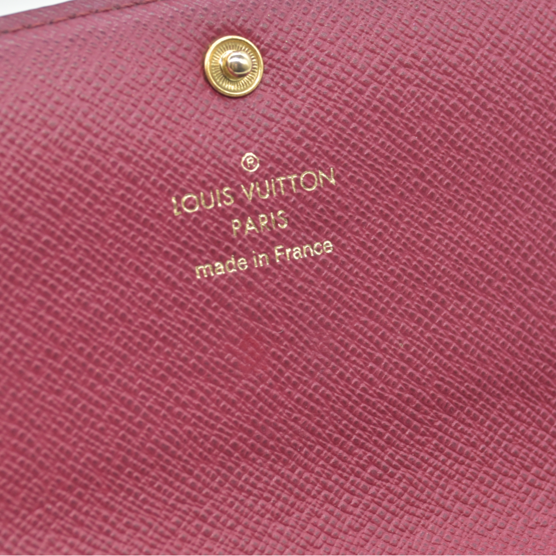 $615 Louis Vuitton Monogram Portefeuille Emilie Long Bifold Wallet Brown CN4109