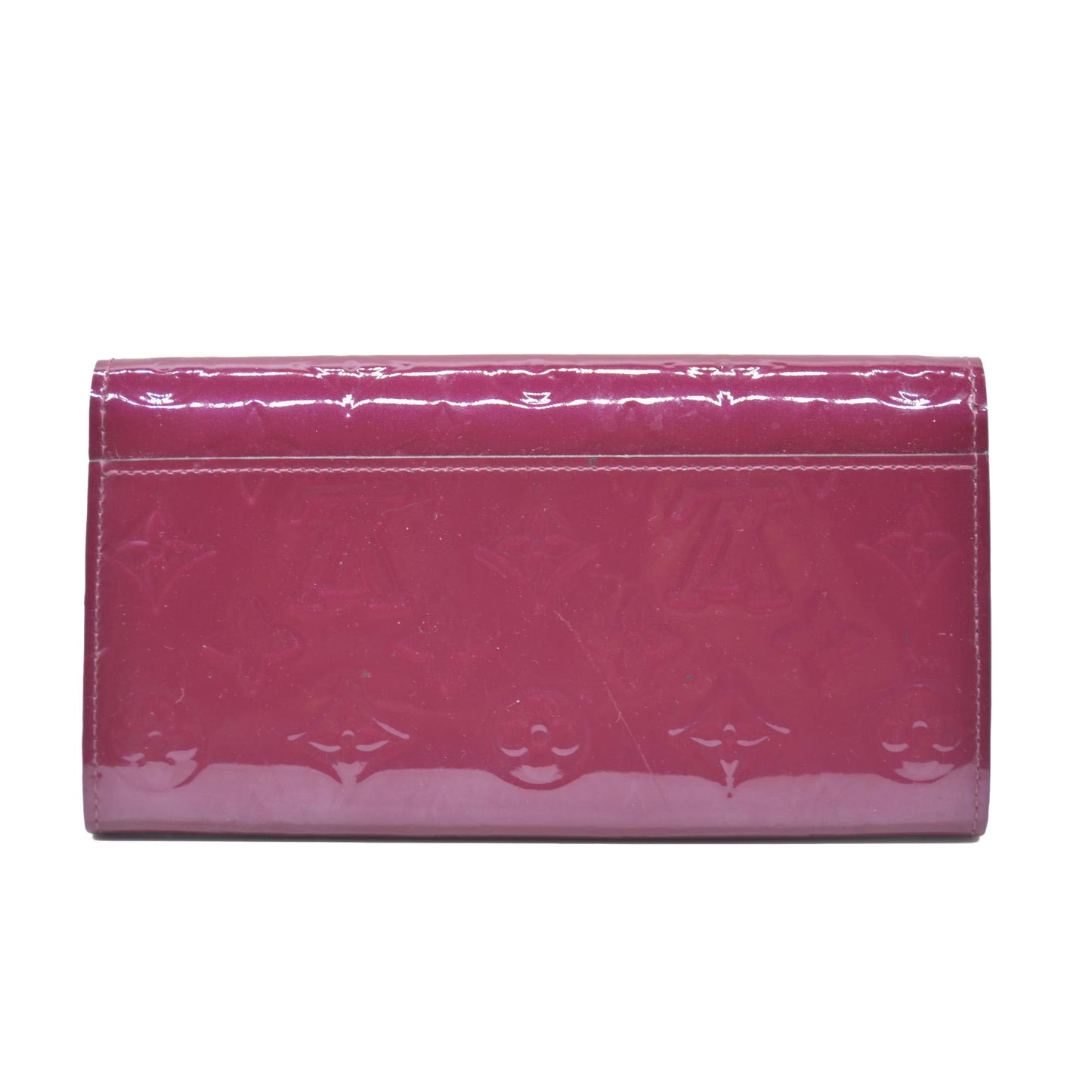 Louis Vuitton  Vernis Sarah Wallet NM Griotte