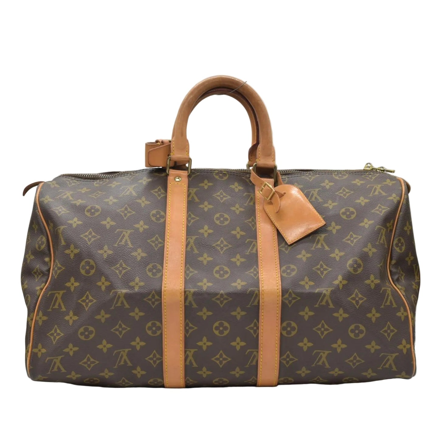 $1420 1985 Louis Vuitton Monogram Duffle Boston Bag  Keepall 45 SA852