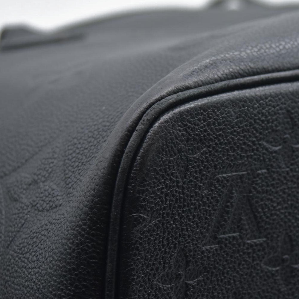 $2940 Louis Vuitton  Empreinte Monogram Giant Neverfull MM Black