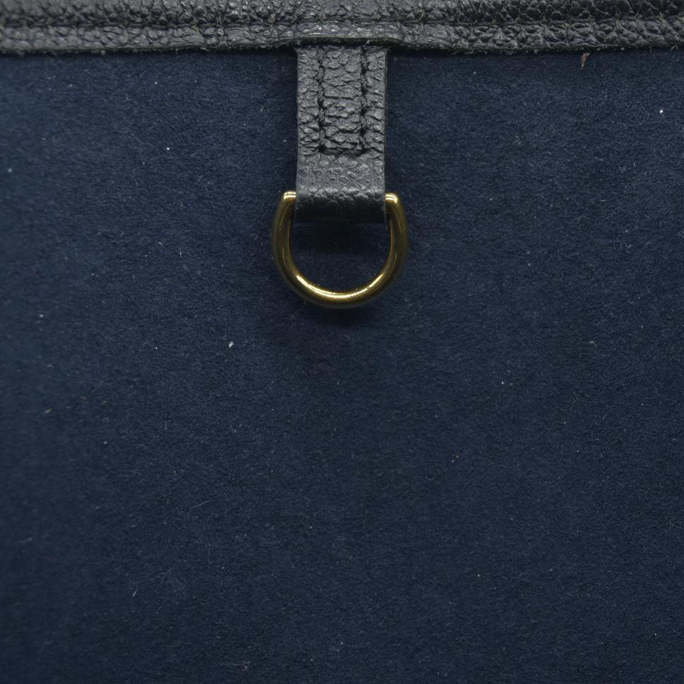 $2940 Louis Vuitton  Empreinte Monogram Giant Neverfull MM Black