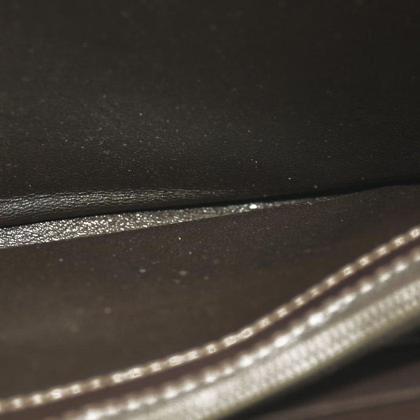 Gucci  Monogram Margaux Calfskin Lovely Zip Around Wallet Beige Ebony Cocoa