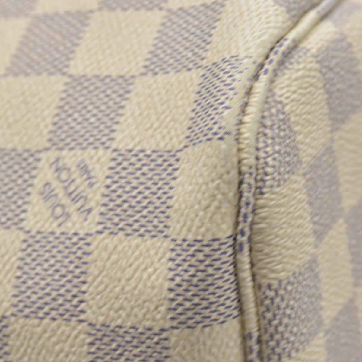 $2170 2019 Louis Vuitton Damier Azur Neverfull MM SD2159