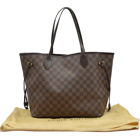 AUCTION $2170 Louis Vuitton  Damier Ebene Neo Neverfull MM SD1039