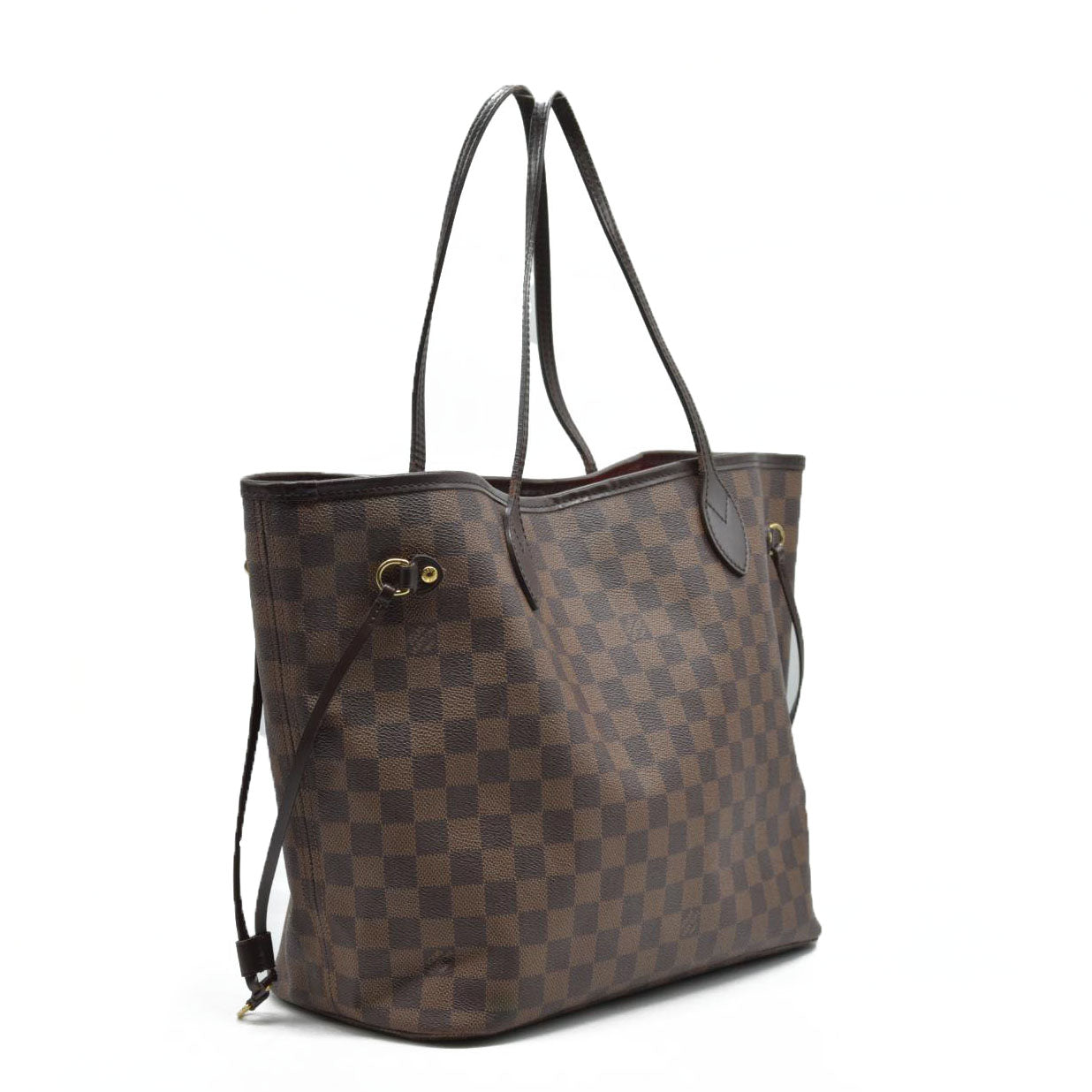 AUCTION $2170 Louis Vuitton  Damier Ebene Neo Neverfull MM SD1039