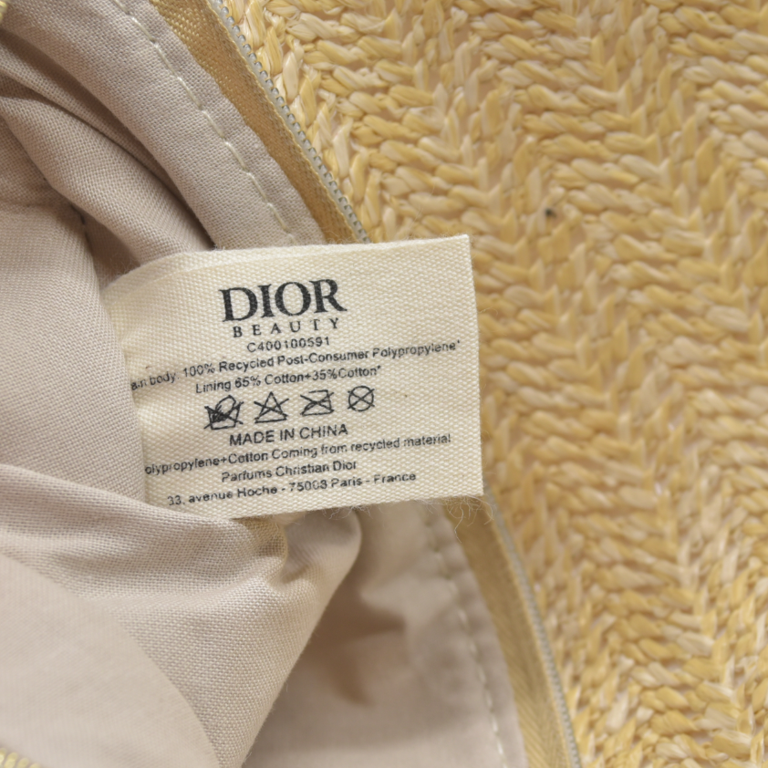 Dior Beauty Raffia GWP Clutch