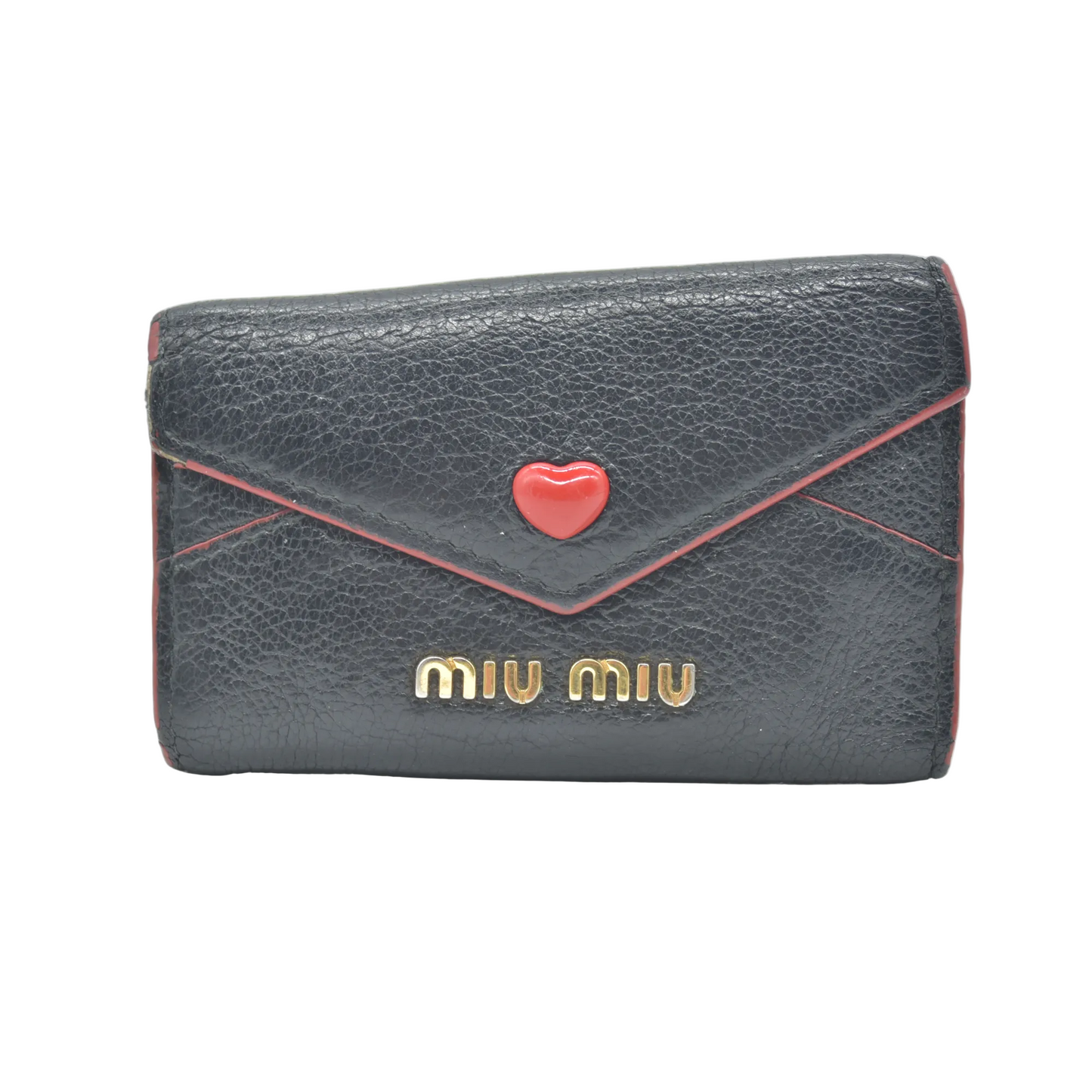 Miu Miu Madras Love Key Case