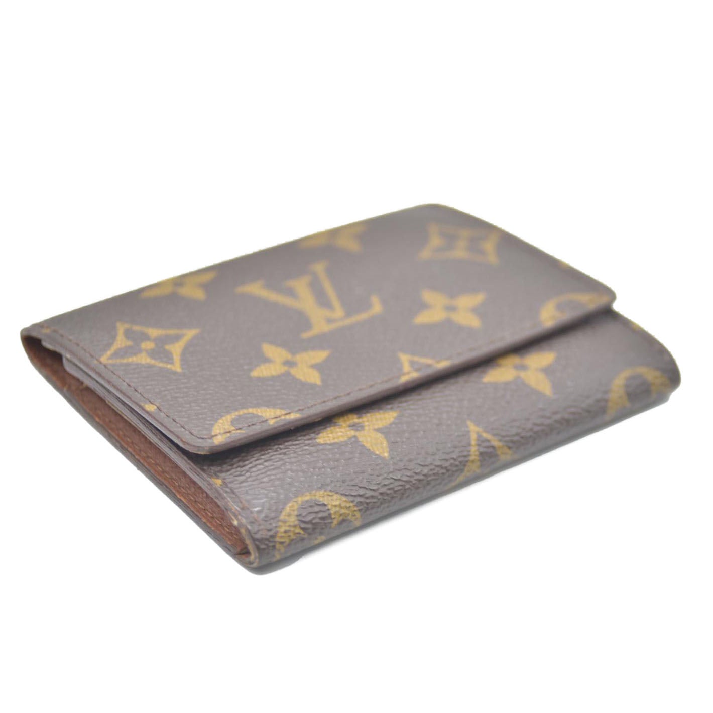 LOUIS VUITTON Monogram Enveloppe Carte de Visite Card Case Wallet