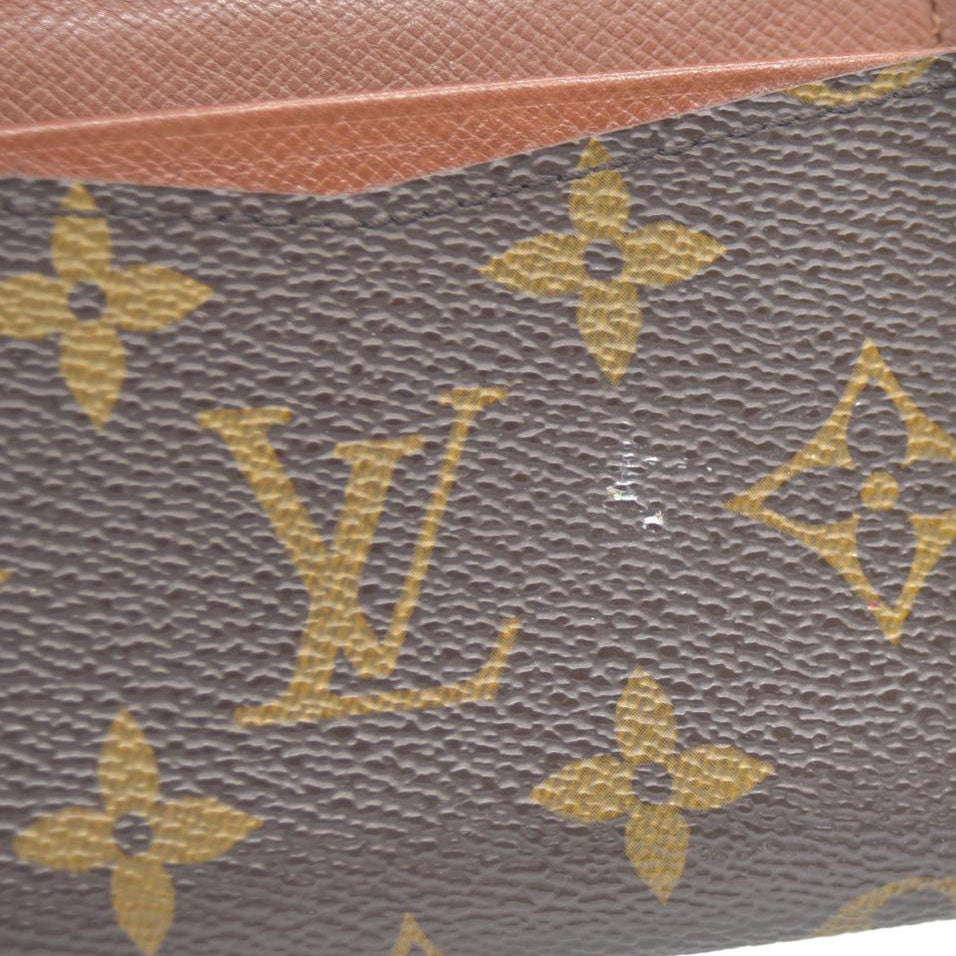 LOUIS VUITTON Monogram Enveloppe Carte de Visite Card Case Wallet