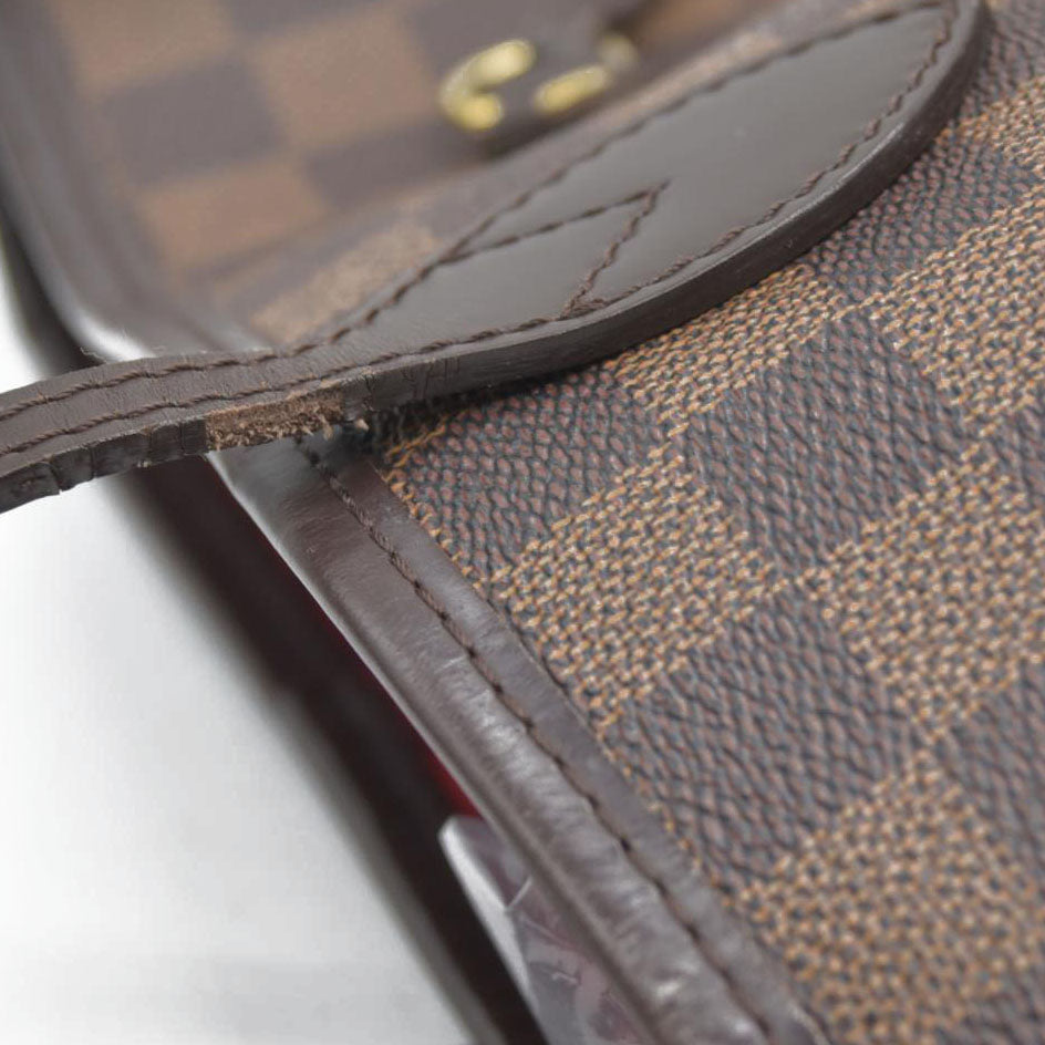 AUCTION $2170 Louis Vuitton  Damier Ebene Neo Neverfull MM SD1039