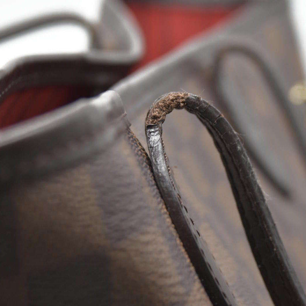 AUCTION $2170 Louis Vuitton  Damier Ebene Neo Neverfull MM SD1039