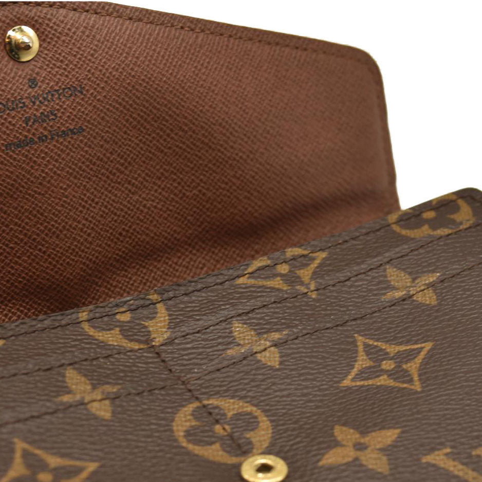 LOUIS VUITTON Monogram Sarah Wallet MI3184