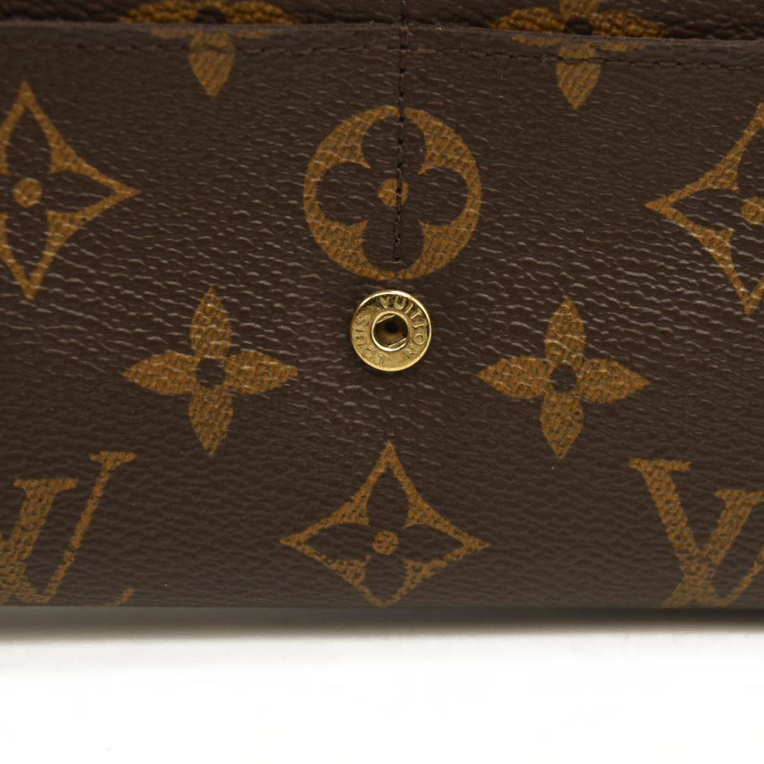 LOUIS VUITTON Monogram Sarah Wallet MI3184