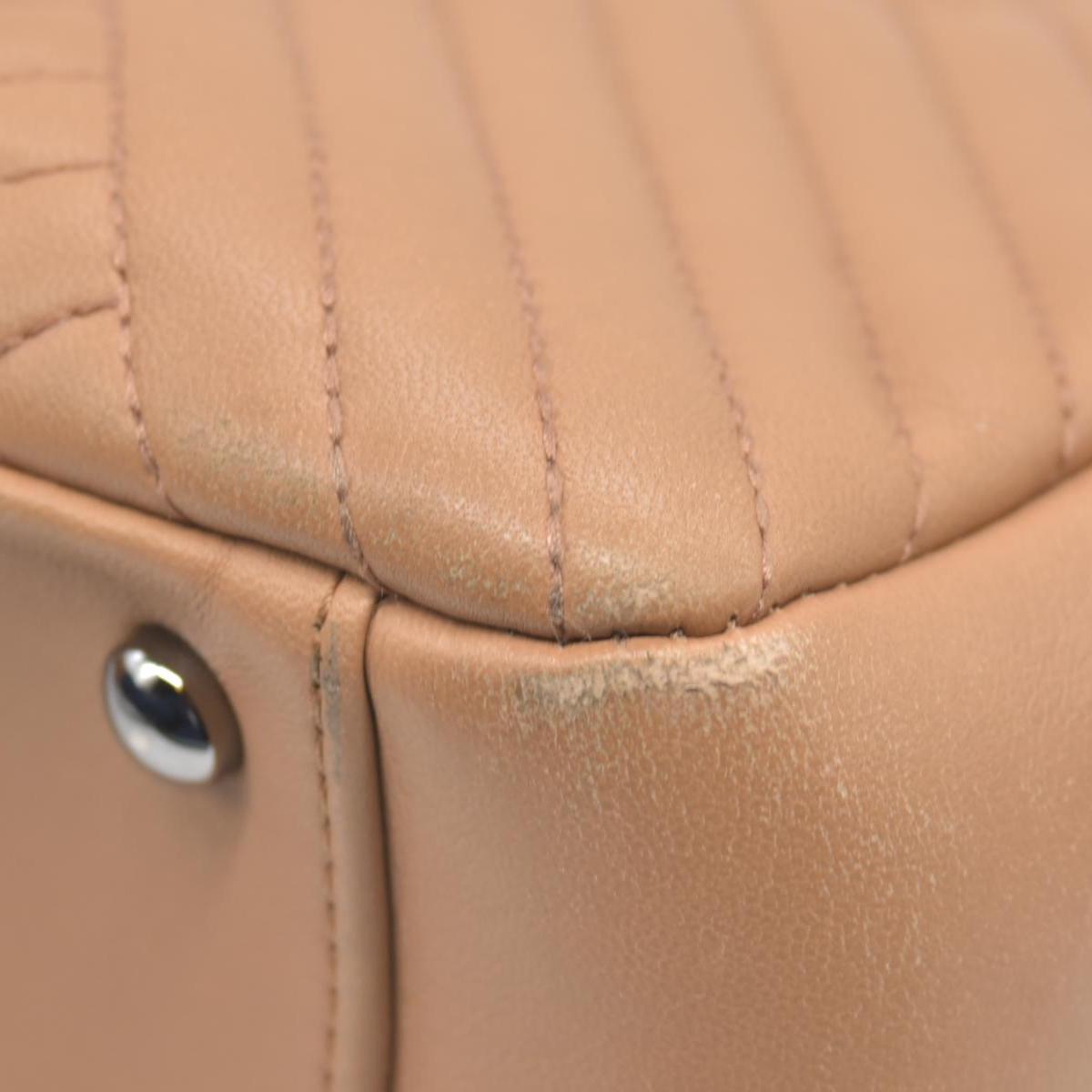 Chanel Lambskin Quilted CC Crossing Shopping Tote Red