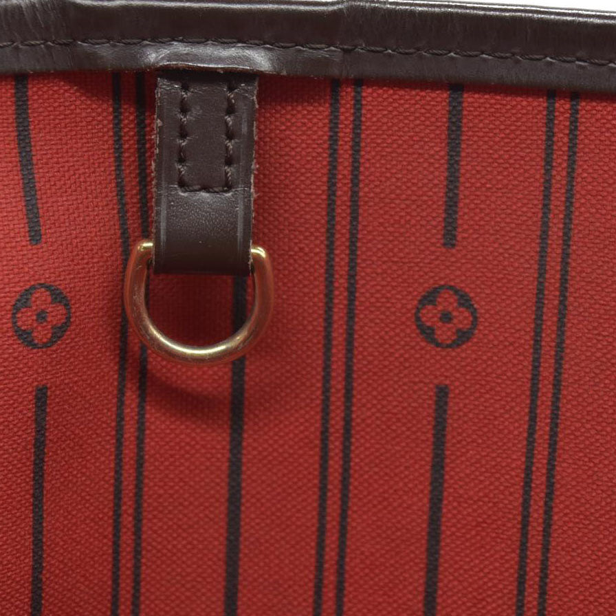 AUCTION $2170 Louis Vuitton  Damier Ebene Neo Neverfull MM SD1039